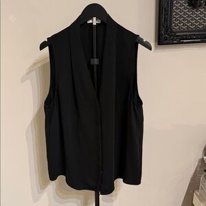 Aritzia Black Sleeveless Blouse